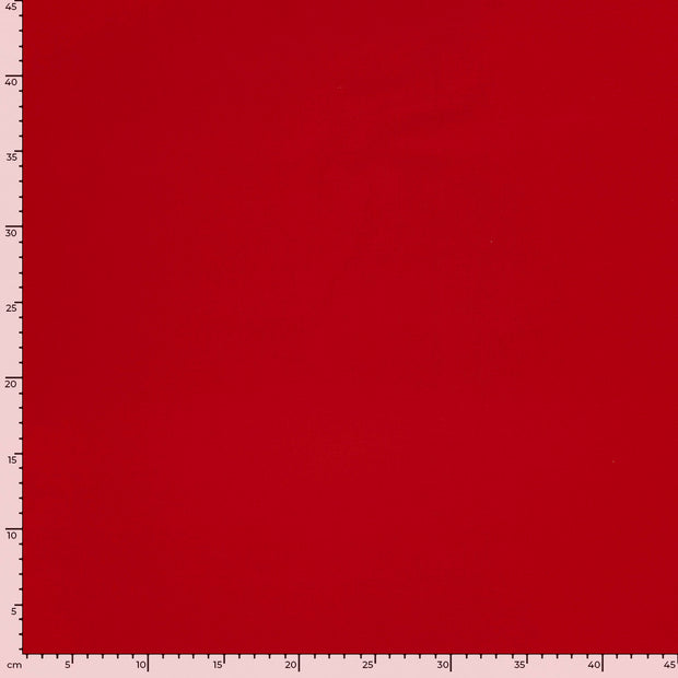 Cretona Premium tela Unicolor Rojo