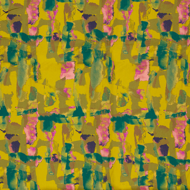 Viscose Poplin fabric Lime Green 