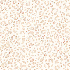 Rib Jersey digital printed Leopards Off White