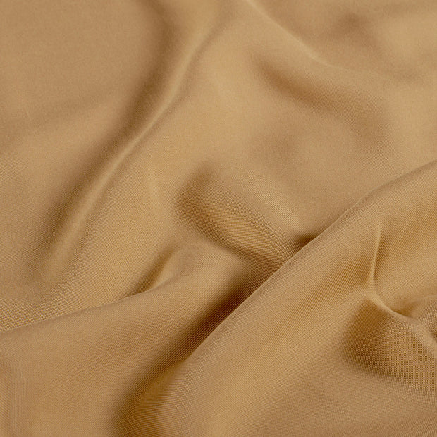 Bamboo Poplin fabric Unicolour Camel