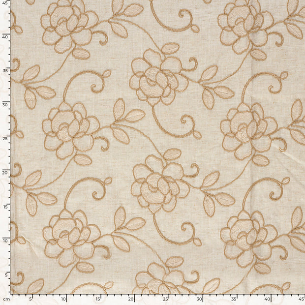  fabric Flowers Off White