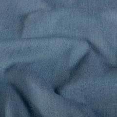Jeans vorgewaschen Uni Indigoblau