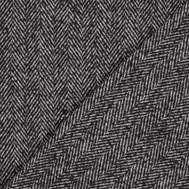 Jacquard fabric Unicolour brushed 