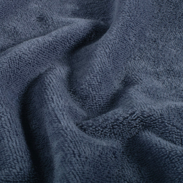 Bamboo Fleece fabric Unicolour Steel Blue
