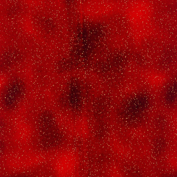 Cretonne stof Kerstmis Bordeaux