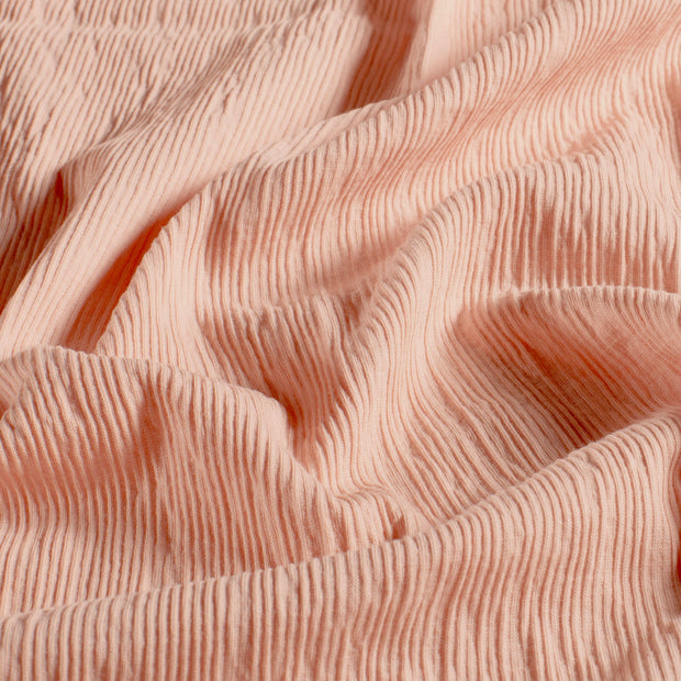 Knitted tela Unicolor Rosa claro