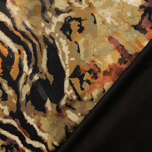 Jersey fabric Oker digital printed 