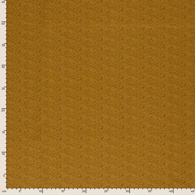 Cretonne tissu Unicolore Marron