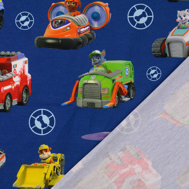 Cotton Jersey fabric Paw Patrol digital printed 