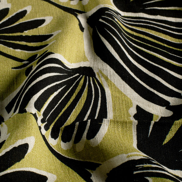  fabric Flowers Green