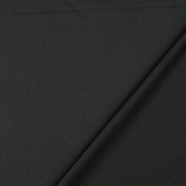Polyester Jersey tela Negro 