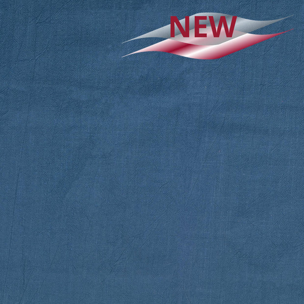 Popeline de Coton tissu Bleu Canard