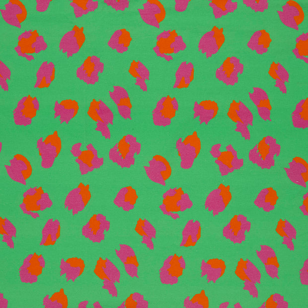 Jersey fabric Green soft 