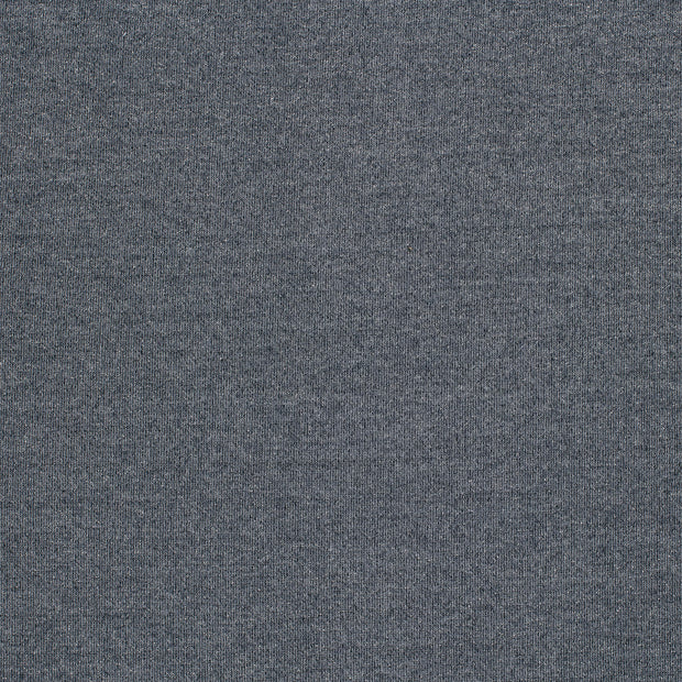 Heavy Knit fabrik Stahlblau weich 