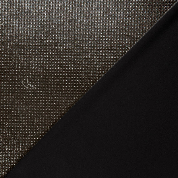 Jersey de Polyester tissu pois imprime et enduit 