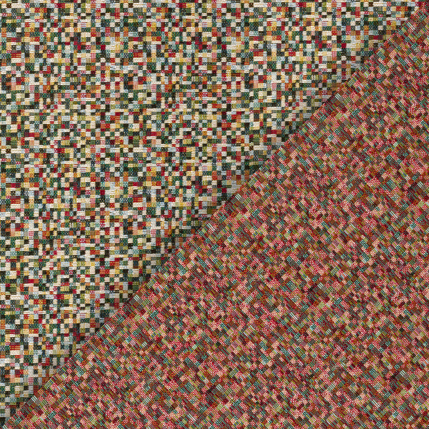 Gobeline fabrik Dunkelgrün jacquard 