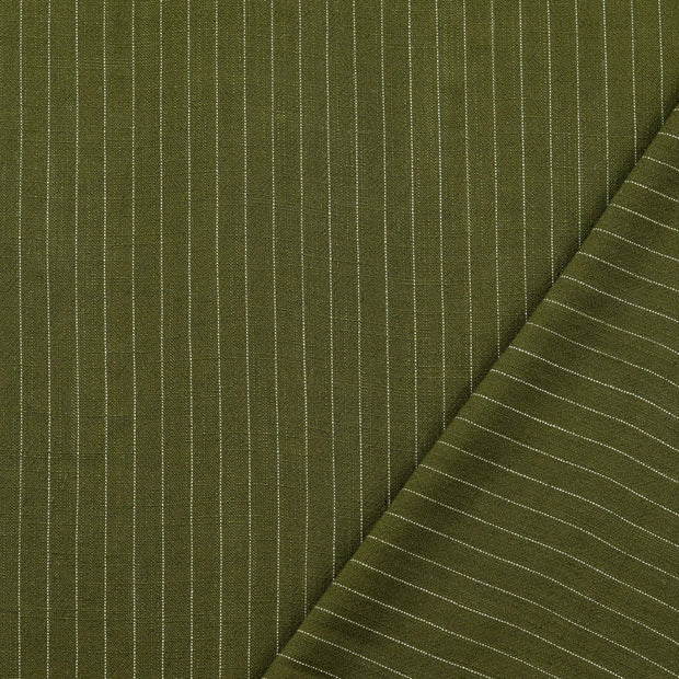  fabric Olive Green slub 