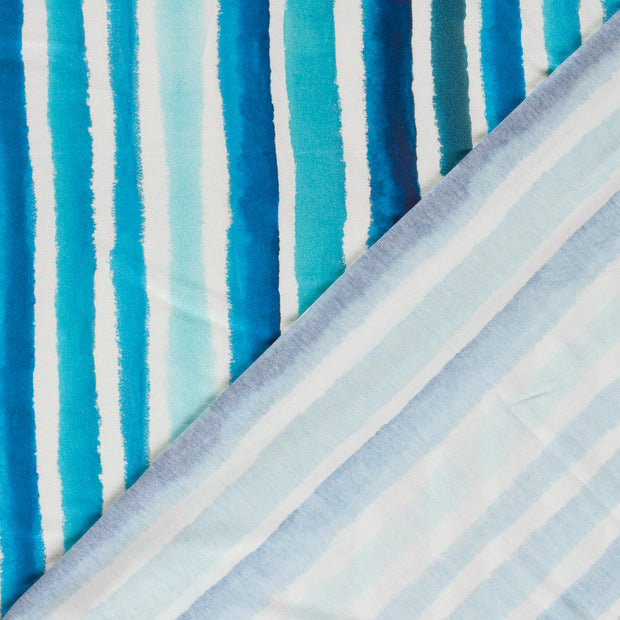 Viscose Jersey fabrik Streifen digital bedruckt 