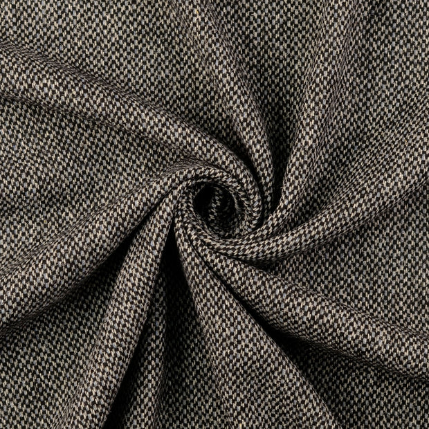 Tweed stof Zwart 