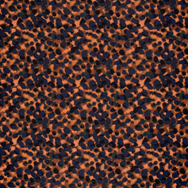 Viscose Vortex Jerséis tela Coral mate 