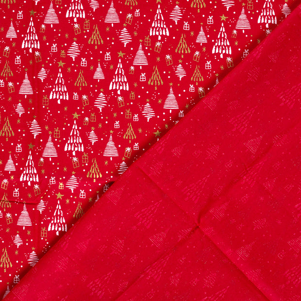 Cotton Poplin fabric Christmas 