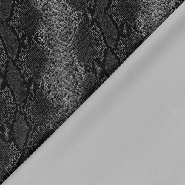 Suede leather fabric Abstract printed 