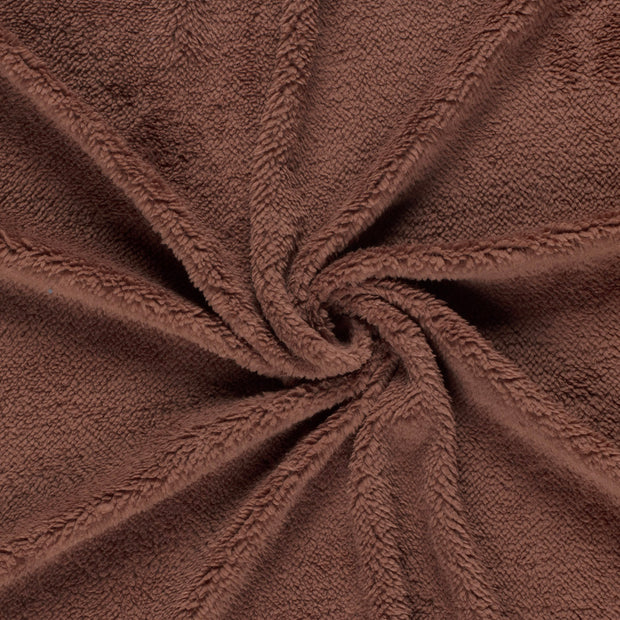 Sherpa Fleece fabrik Rost 