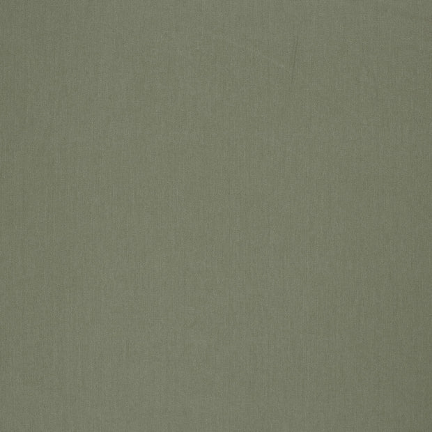 Viscose Lin Chaine et Trame tissu Vert Olive mat 