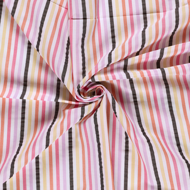 Seersucker fabric Lila 