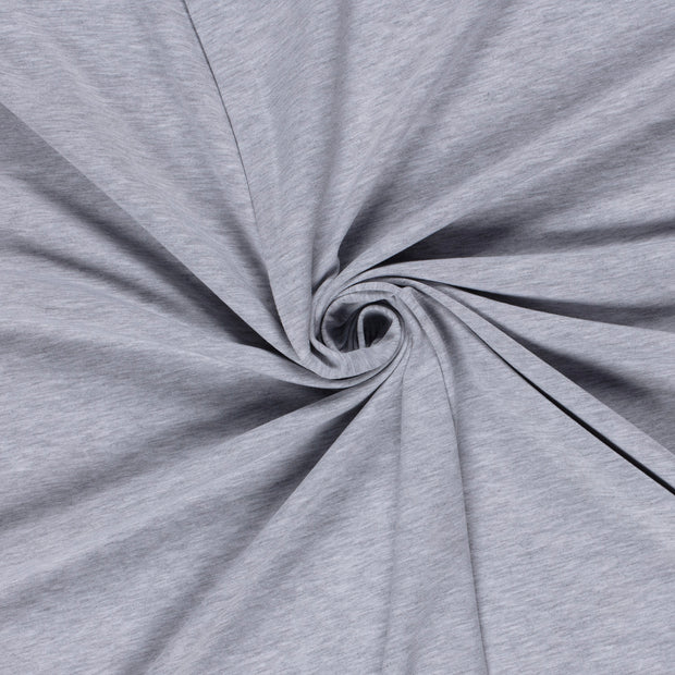French Terry fabric Light Grey 