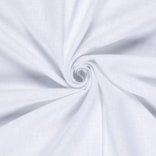 Linen fabric White 
