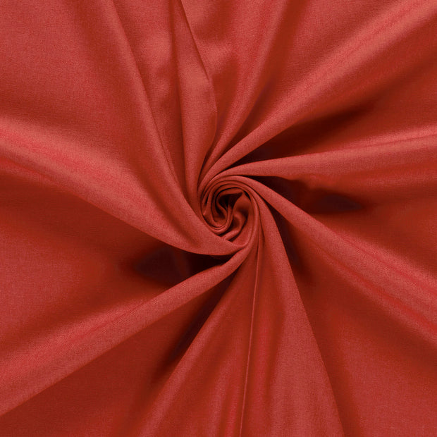 Woven Viscose Linen fabric Dark Red 