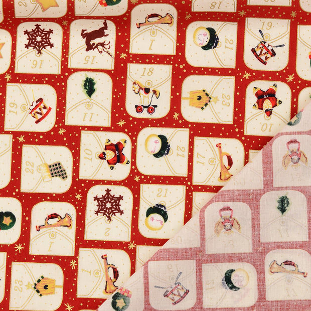  fabric Red printed 