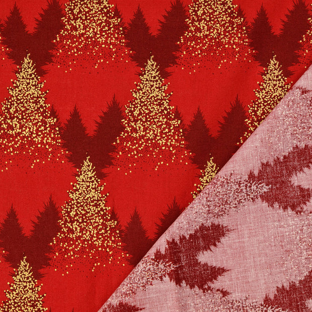  tissu Rouge imprimé 
