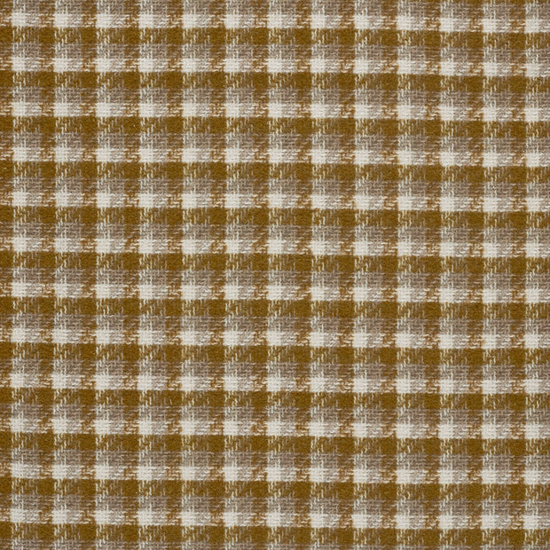 Jacquard stof Oker getextureerd 