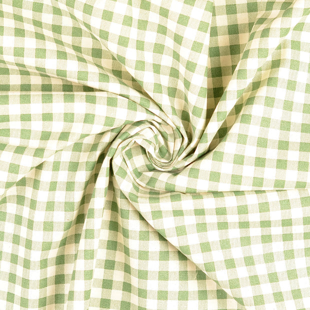 Cretona tela Manzana verde 