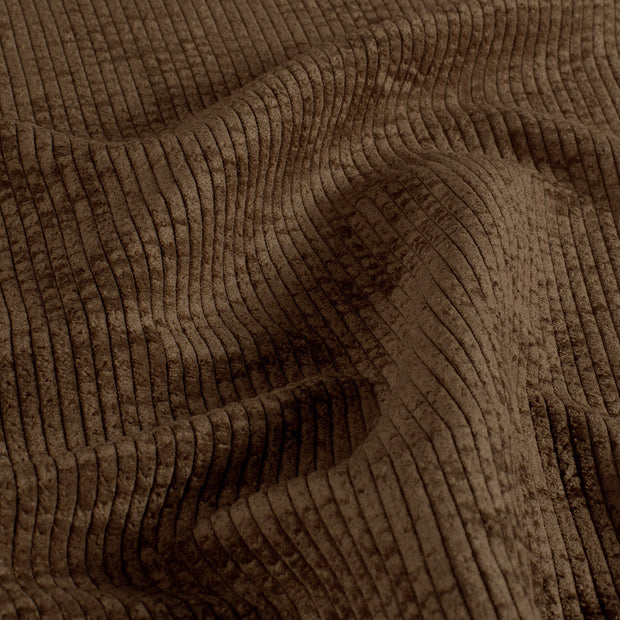 Corduroy 4.5w fabric Unicolour Dark Brown