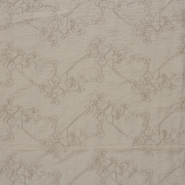 Geweven Polyester stof Beige mat 