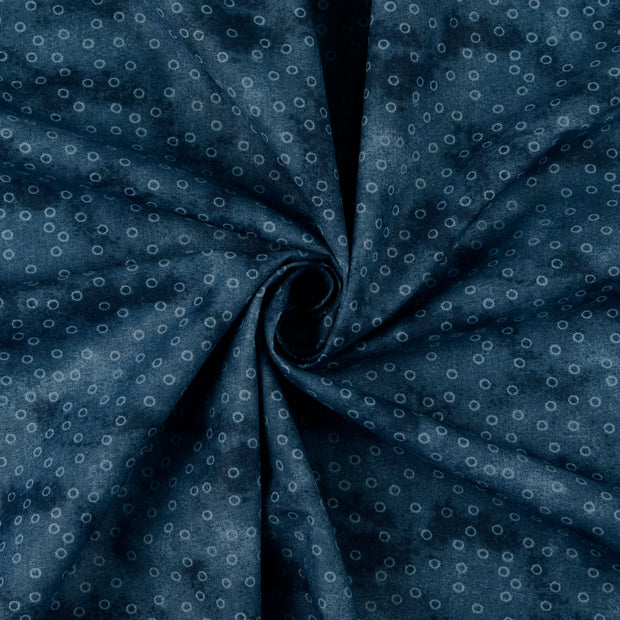 Cotton Poplin fabric Petrol 