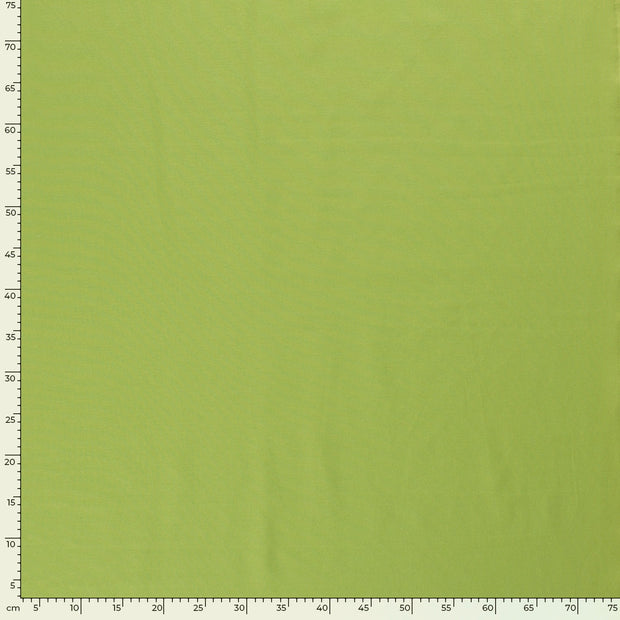 Cretonne stof Effen Limoen Groen