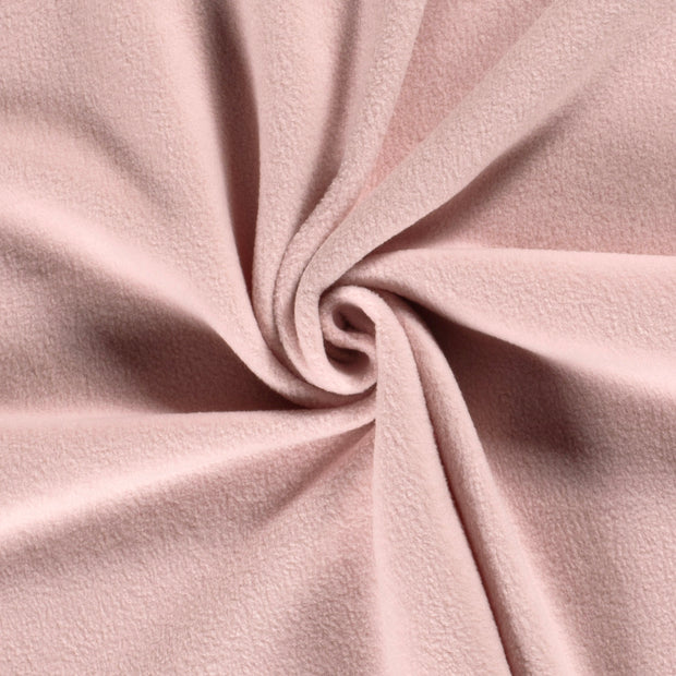Polar Fleece fabric Unicolour Old Pink