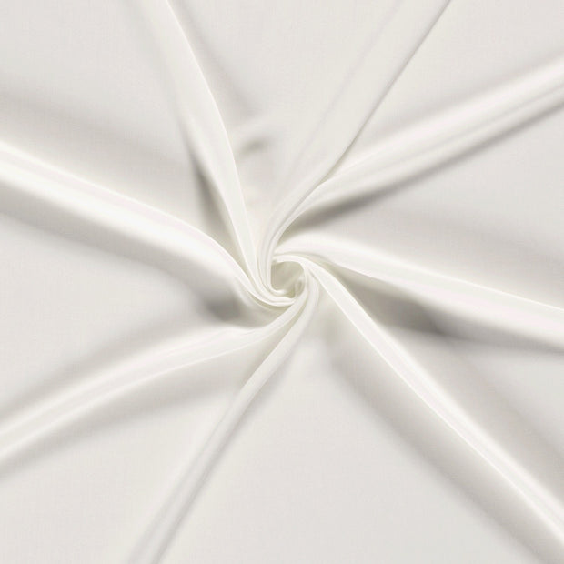 Viscose Poplin fabric Off White 