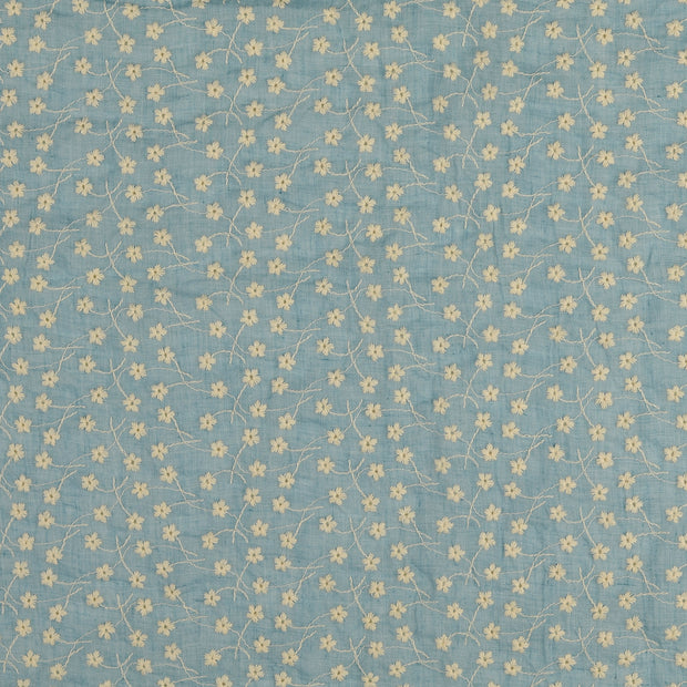 Encaje tela Cielo azul 