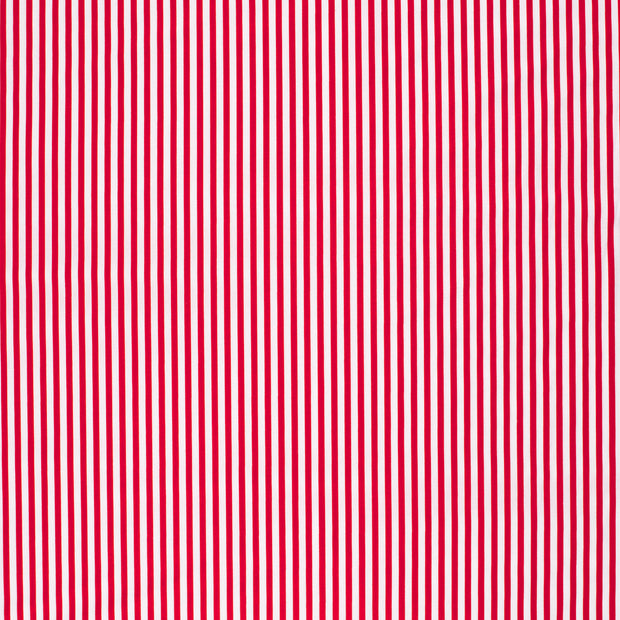 Cotton Poplin fabric Red matte 