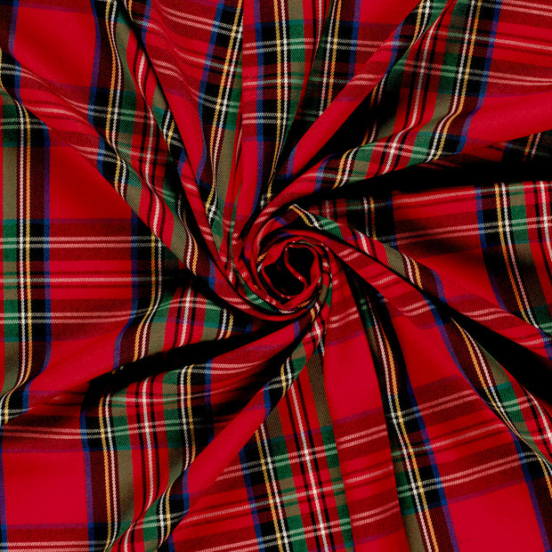 Gabardina tela Rojo 