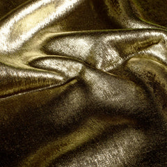 Satin enduit Unicolore Doré