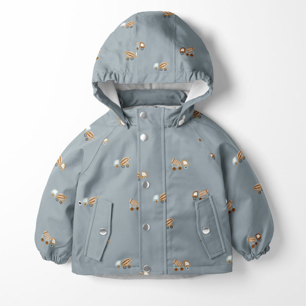 Aqua Protect (impermeable) tela Azul bebé estampación digital 