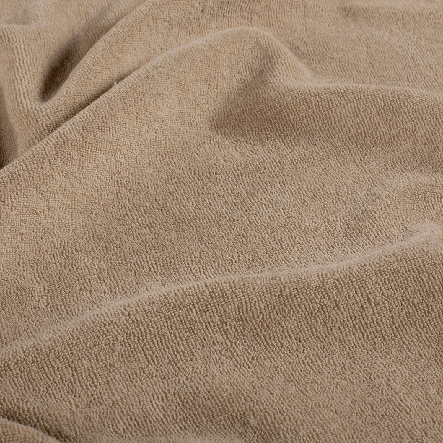 Stretch terry fabric Unicolour Beige | Wholesale fabrics
