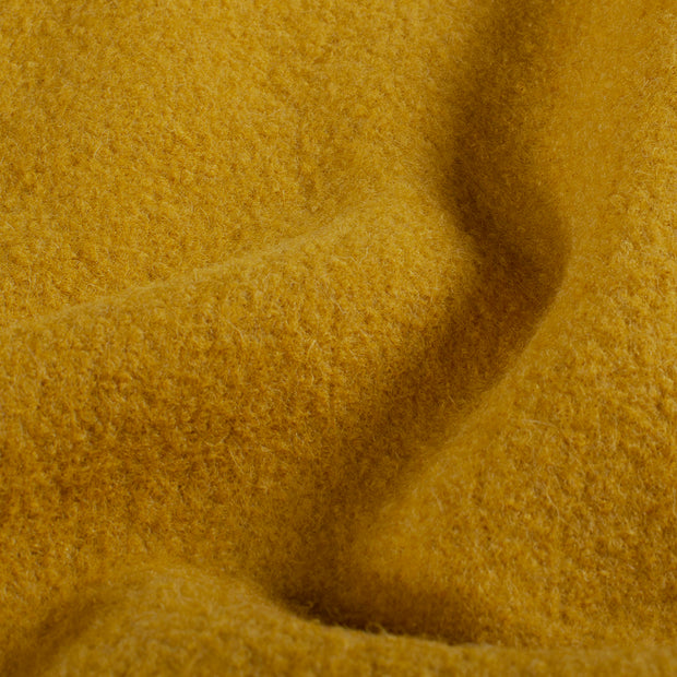 Paño de lana tela Unicolor Ocre