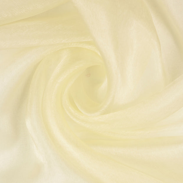 Organza tissu Ivory 